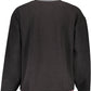 Black Polyester Men Sweater