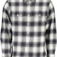 Black Cotton Men Shirt