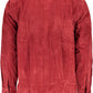 Red Cotton Men Shirt