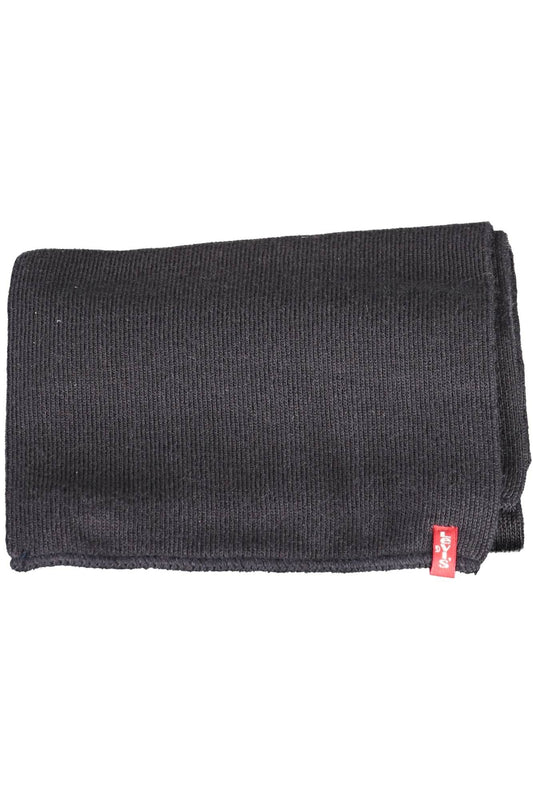 Blue Acrylic Men Scarf