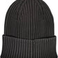 Black Cotton Men Cap