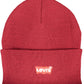Red Acrylic Men Cap
