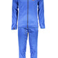 Blue Polyester Men Sweater