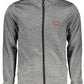 Gray Polyester Men Sweater