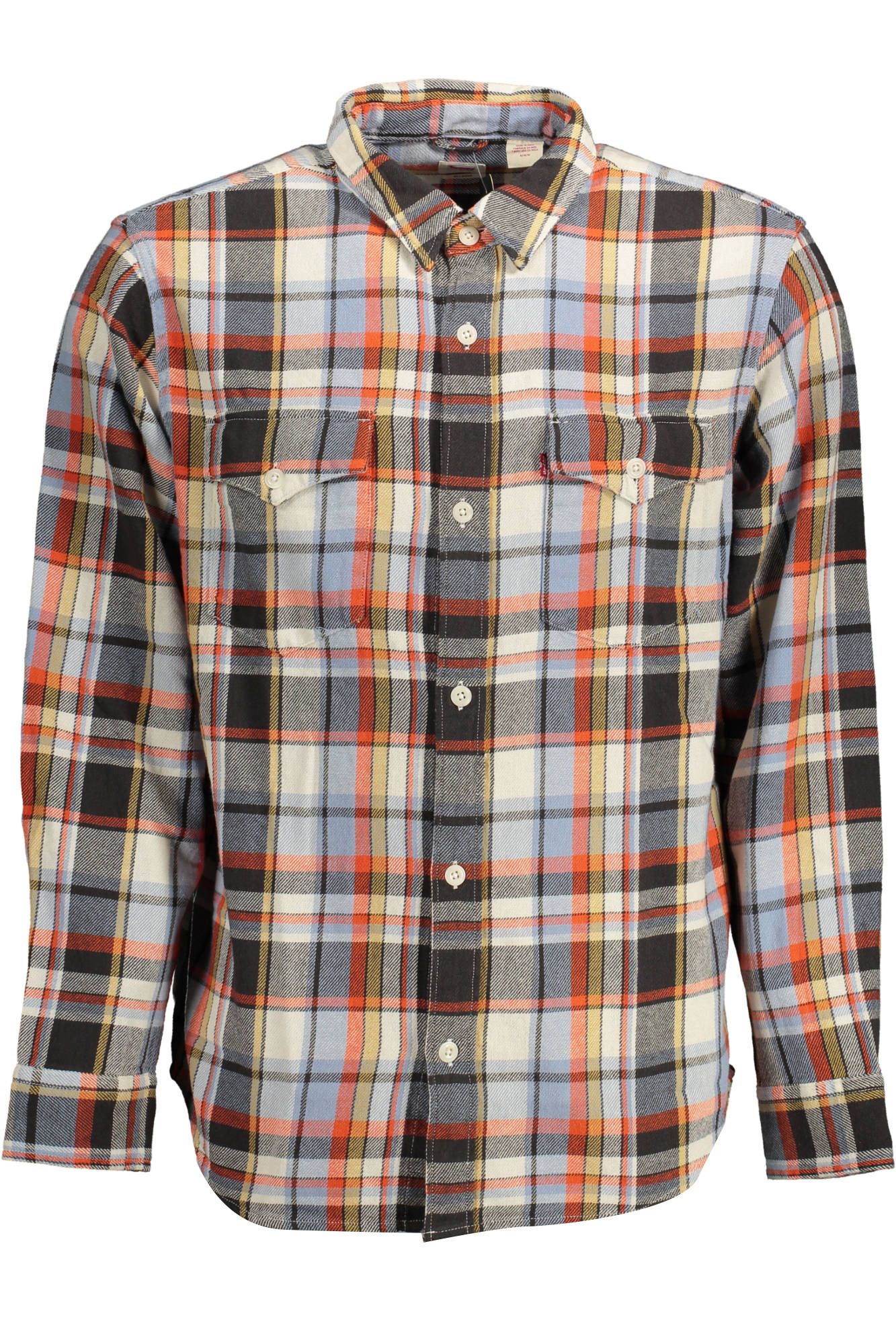 Light Blue Cotton Men Shirt