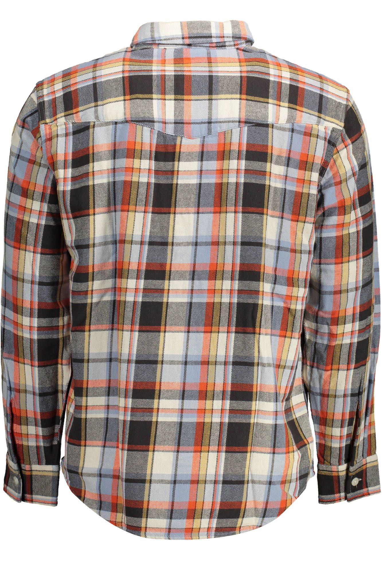 Light Blue Cotton Men Shirt