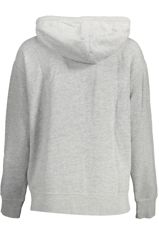 Gray Cotton Women Sweater