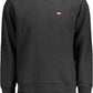 Black Cotton Men Sweater