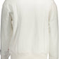 White Cotton Men Sweater