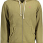 Green Cotton Men Sweater
