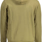 Green Cotton Men Sweater