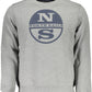 Gray Cotton Men Sweater