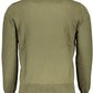 Green Cotton Men Shirt
