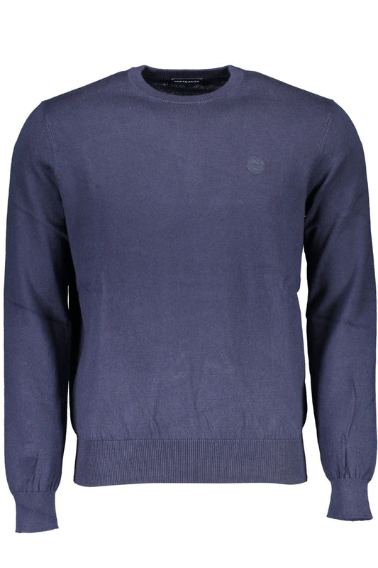 Blue Cotton Men Shirt