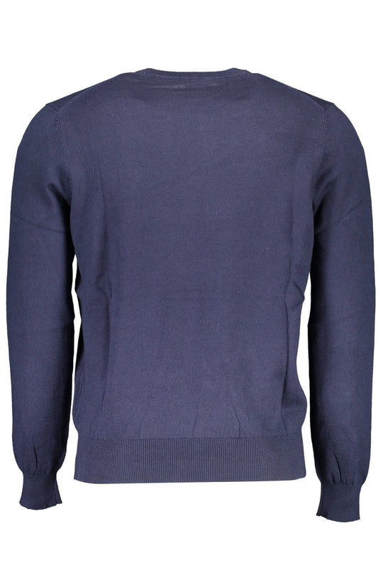 Blue Cotton Men Shirt