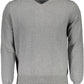 Gray Cotton Men Shirt