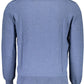 Blue Cotton Men Shirt