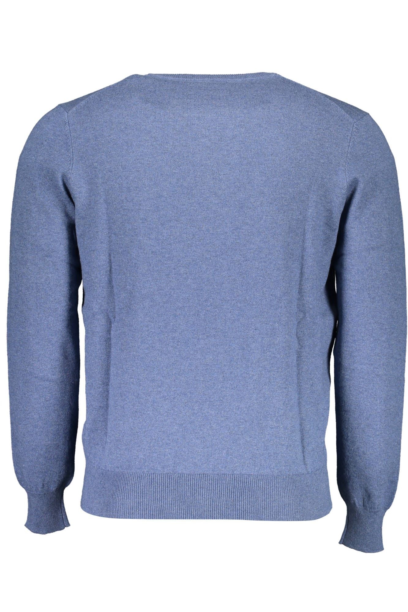 Blue Cotton Men Shirt
