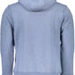 Blue Cotton Men Sweater