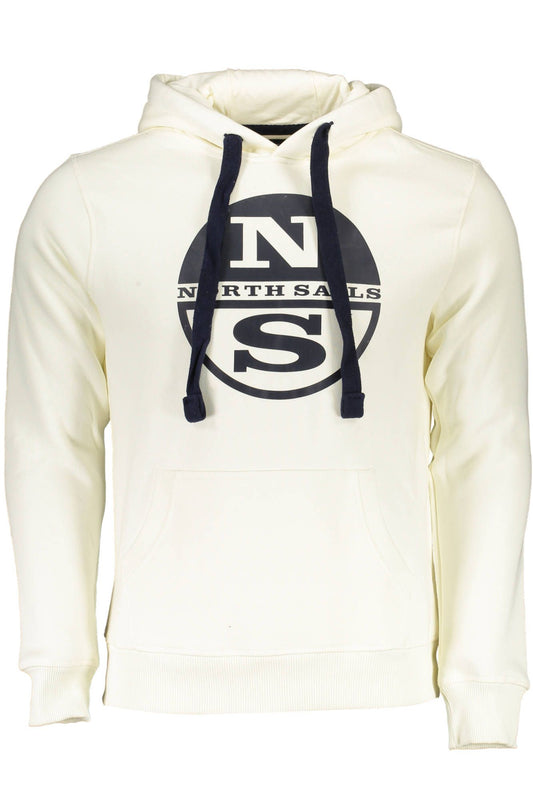 White Cotton Men's Sweater
