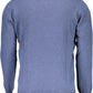 Blue Polyamide Men Sweater