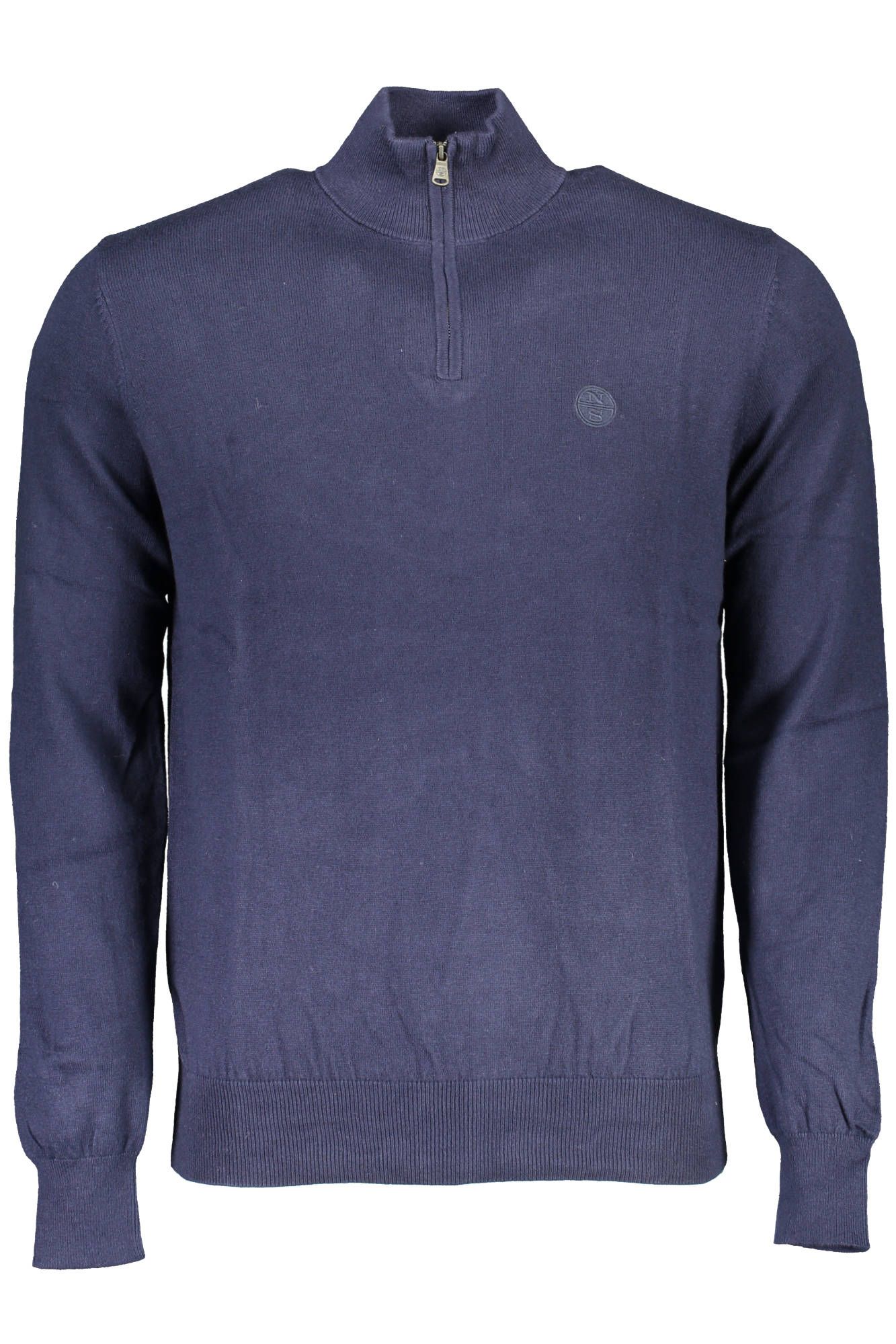Blue Cotton Men Shirt