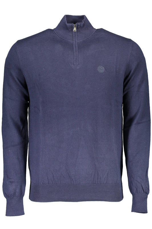 Blue Cotton Men Shirt