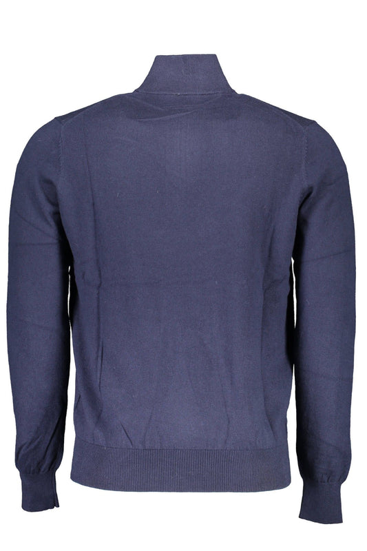 Blue Cotton Men Shirt