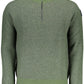 Green Wool Men Sweater