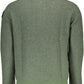 Green Wool Men Sweater