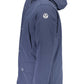 Blue Polyester Men Jacket