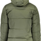 Green Polyester Men Jacket