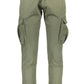 Green Cotton Men Pant