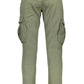 Green Cotton Men Pant