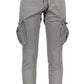 Gray Cotton Men Trouser