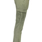 Green Cotton Men Pant