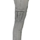 Gray Cotton Men Trouser