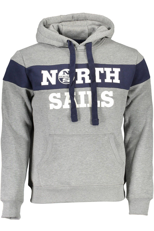 Gray Cotton Men Sweater