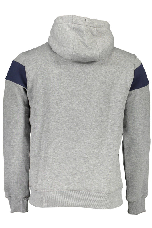 Gray Cotton Men Sweater