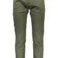 Green Cotton Men Pants