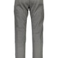 Gray Cotton Men Trouser