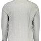 Gray Cotton Men Polo Shirt