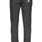 Black Cotton Men Sports Trousers