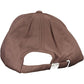 Brown Cotton Men Cap