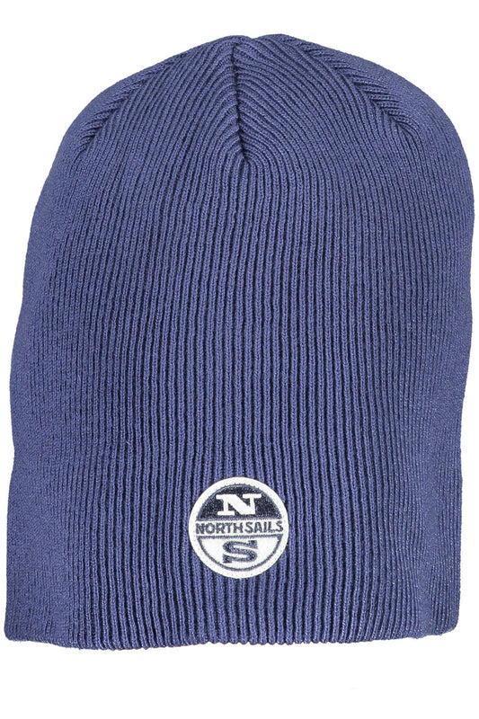 Blue Cotton Men Cap