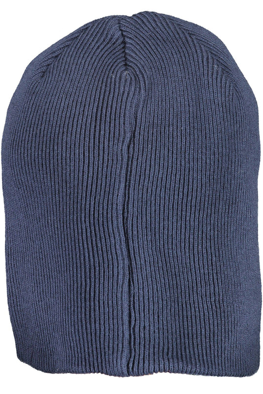 Blue Cotton Men Cap