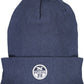 Blue Cotton Men Cap
