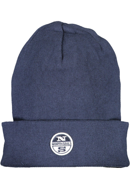 Blue Cotton Men Cap