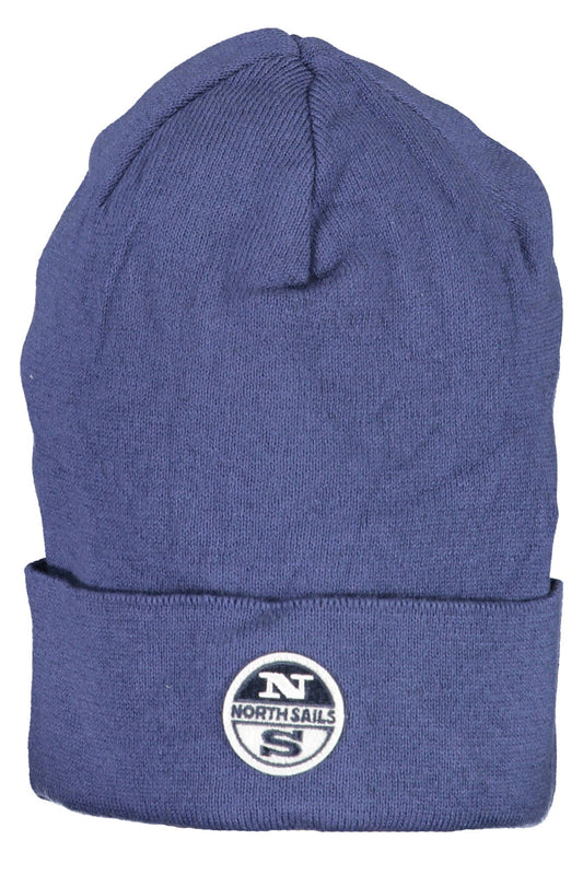 Blue Cotton Men Cap