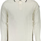 White Cotton Men Polo Shirt